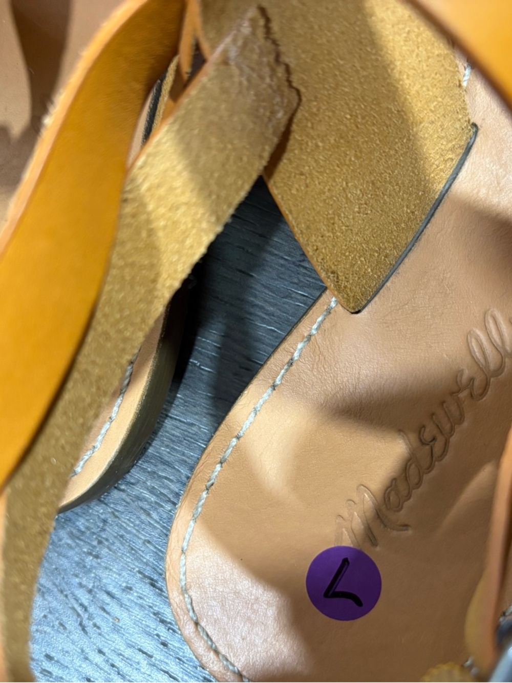 Madewell The Boardwalk Buckle Sandal View 3